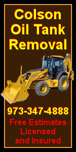 Colson Oil Tank Removal in Mine Hill, NJ 973-347-4888